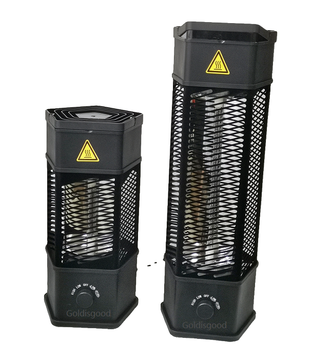 Portable fan heater