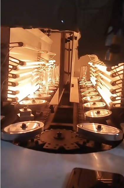 Heat resistant PETC preform IR tube