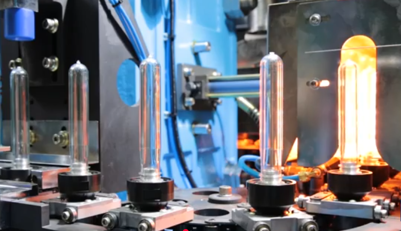 Infrared lamp for blow molder oven