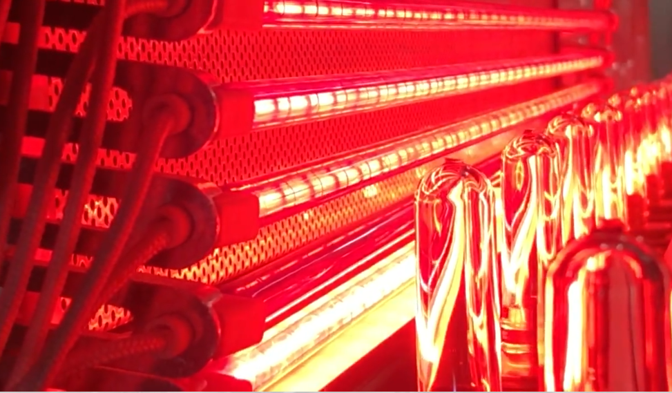 Infrared lamp 380V 2000W preform