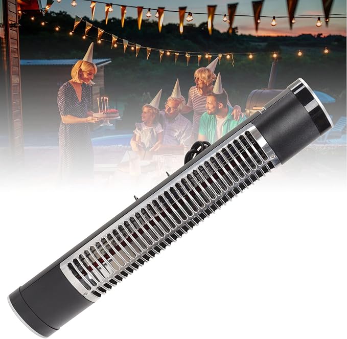 Heater with tip over protection